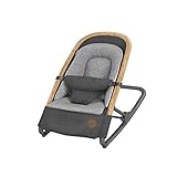 Maxi-Cosi Kori 2-in-1 Babywippe, hochwertige Babyschaukel nutzbar ab der Geburt bis max. 9 kg, natrliches, ergonomisches Schaukeln ohne Elektronik, einfach zusammenklappbar, Essential Graphite (grau)