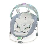 Ingenuity, Twinkle Twinkle Teddy Bear, Babywippe mit Vibrationen, Lichtern, Melodien, Lautstrkeregler und vielem mehr